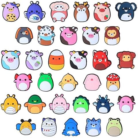 33PCS Cartoon Shoe Charms by yumcute Cover