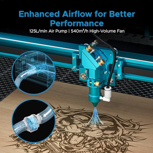 OMTech laser cutter machine