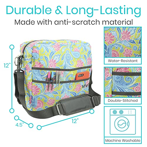 image for Vive Wheelchair Bag - Machine Washable, Double-Stitched, Water-Resista