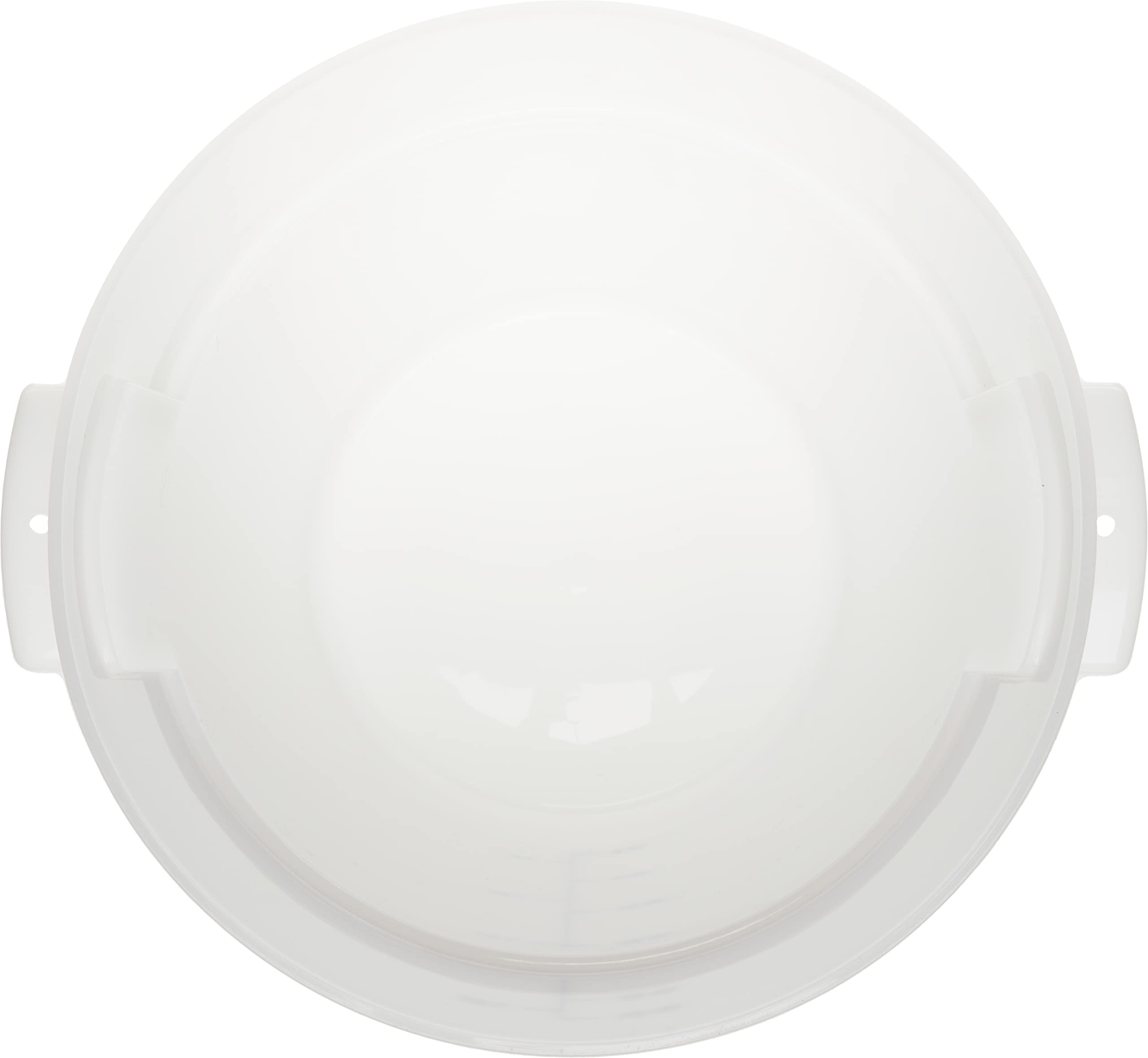 CFS StorPlus Boîte de conservation alimentaire ronde en plastique, 22 litres, blanc