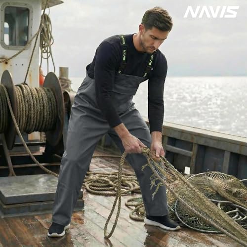 Image of Men's Workwear 3-Piece Waterproof PU Rain Suit Set | Hooded Jacket & Bib Pants, Sealed Seams, Storm Flap, Adjustable Suspenders, Flap Pockets, Outdoor Work, Fishing, Farming