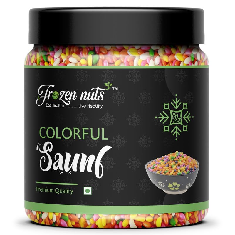 See full amazon price history chart for FROZEN NUTS Colour Saunf | Sweet Color Fennel Seeds For Cake Decoration | Mouth Freshner Jar Pack (900g) FROZEN NUTS Colour Saunf | Sweet Color Fennel Seeds For Cake Decoration | Mouth Freshner Jar Pack (900g) (B0CKT3Q3F6) Amazon Price History, Amazon Price Tracker
