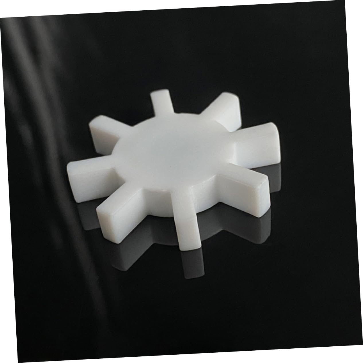 Gatuida 8pièces Barres De Stir Gear-shape Magnétiques Ptfe Pour Mélangeur Magnétique Idéales Pour Laboratoires Et Chimiques