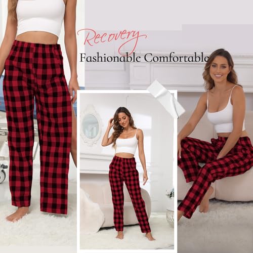 Unisex Tearaway Pajamas Post Surgery Recovery Tear Away Pants 2 Side Snap Open Bottom Loose Fit Pants with Pockets3