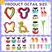 30 Pcs Sandwich Cutter and Sealer Set, Sandwich Cutters for Kids Lunch, Decruster Sandwich Maker,Vegetable Cutter Shapes,Bread Cookie Cutters for Kids Lunchbox and Bento Box