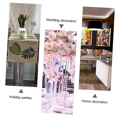Florero hidropónico transparente de cristal para raíces y esquejes 8