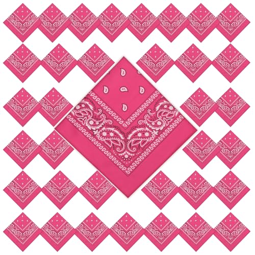 Bandanas cowboy pour festivals et soirées à thèmes pack de 36