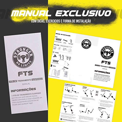 Fita De Treinamento Suspenso Suspensão funcional pilates kit (VERDE MILITAR)