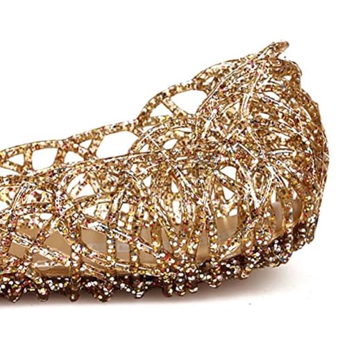 Image of Women's Jelly Sandals Ballet Shoes Slip On Flats Hollow Out Loafers
