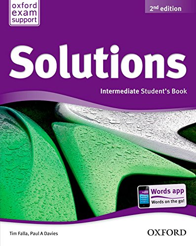 Solutions Intermediate Student's Book Pack 2ª Edición (Solutions Second Edition) - 9788467382013 Solutions Intermediate Student's Book Pack 2ª Edición (Solutions Second Edition) - 9788467382013