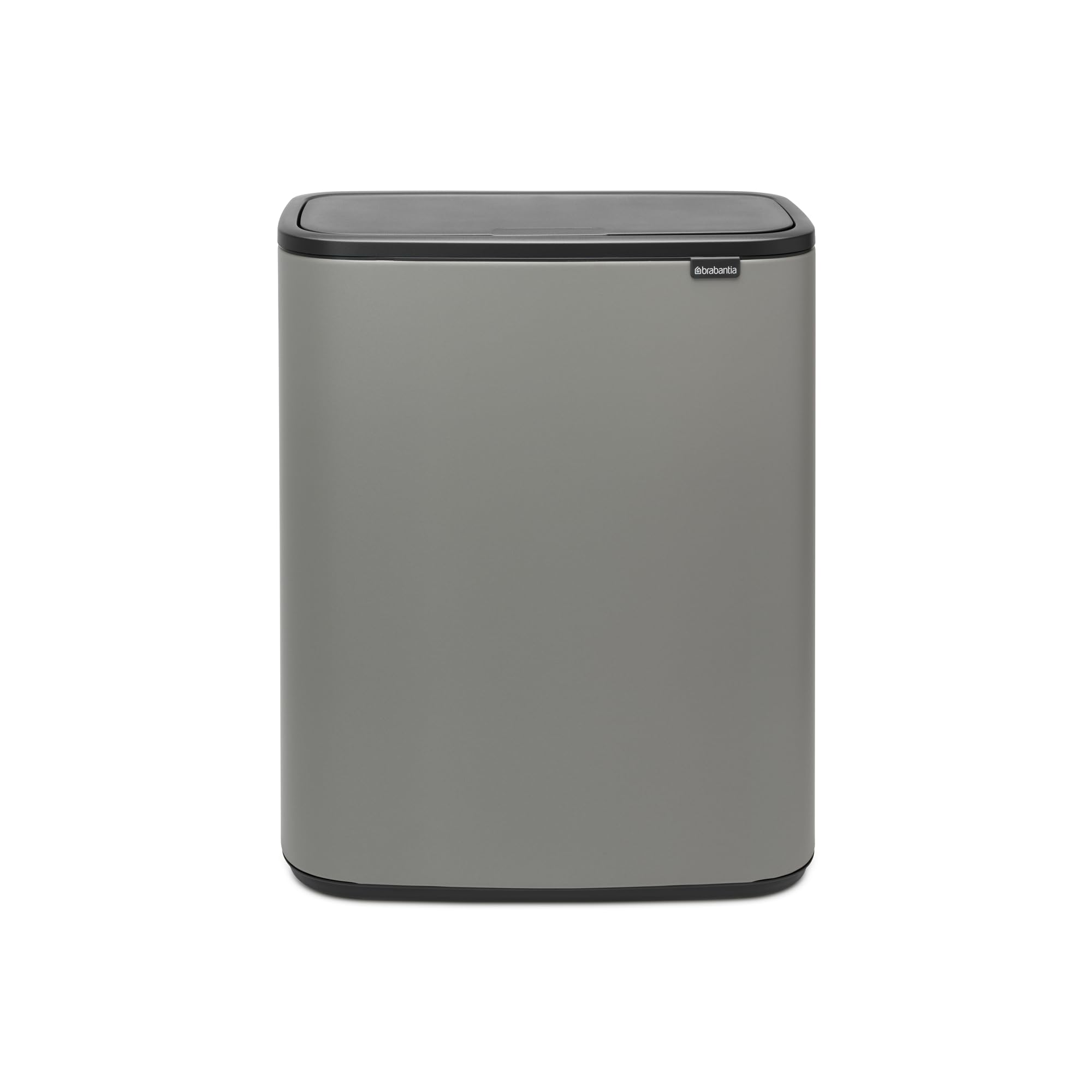 Brabantia 223129 Bo Touch çöp kutusu, 1 x 60 litre iç kova (mineral beton gri), mutfak için…