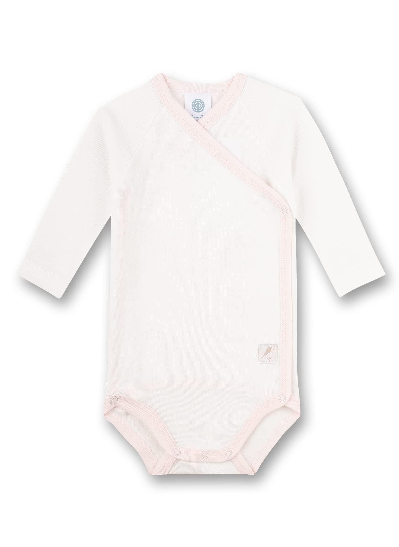 Sanetta Baby Girl Wrap Bodysuit Beige Underwear - Beige - 44 cm