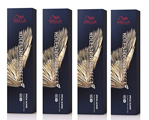 4er Wella Koleston Perfect ME+ 12/89 Special Blond Perl Cendre 60 ml