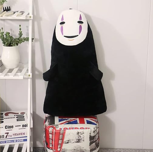 Huggable Studio Ghibli No Face Character Cartoon Japanese Kawaii Anime Toys Plush Pillow Plush Toy (50 cm) - 50 cm