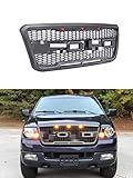 VZ4X4 Front Grill for Ford F150 2004 2005 2006 2007 2008 Raptor Style Grill, Gray