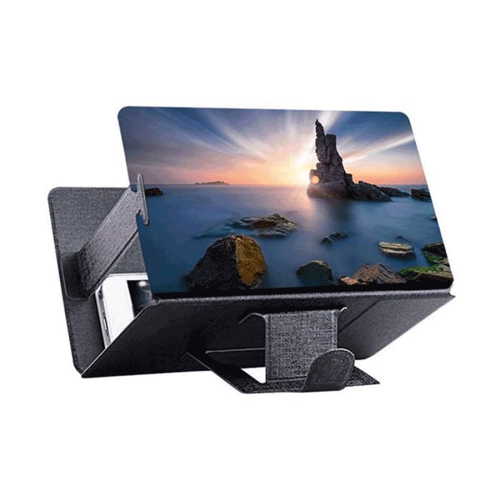 XBTGS JJYPY Supporto per telefono da tavolo, universale, lente d'ingrandimento 3D per schermo del cellulare, amplificatore video, staffa per proiettore,