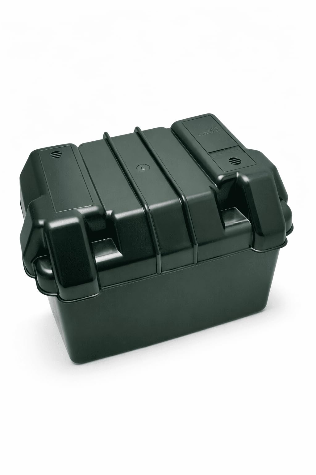 NewMarine Scatola della batteria Medium polipropilene nero 288x208x260 mm marina con cinturino
