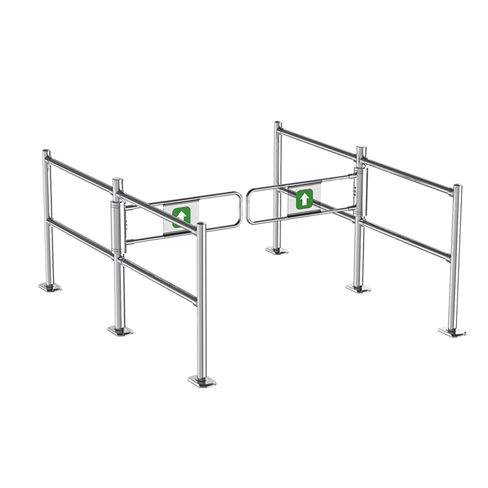 Aioneer Automatic Swing Gate With Spring Closure, Stainless Steel Safety Door For Commercial Entryways-100cm/39.4in