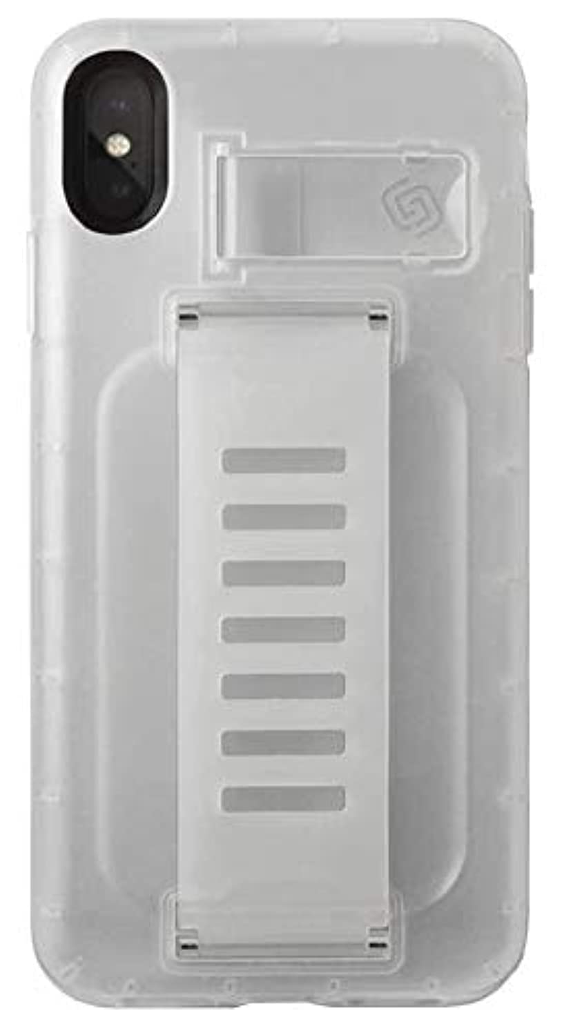 Grip2u Boost Case with KickStand clear color for Iphone XS max