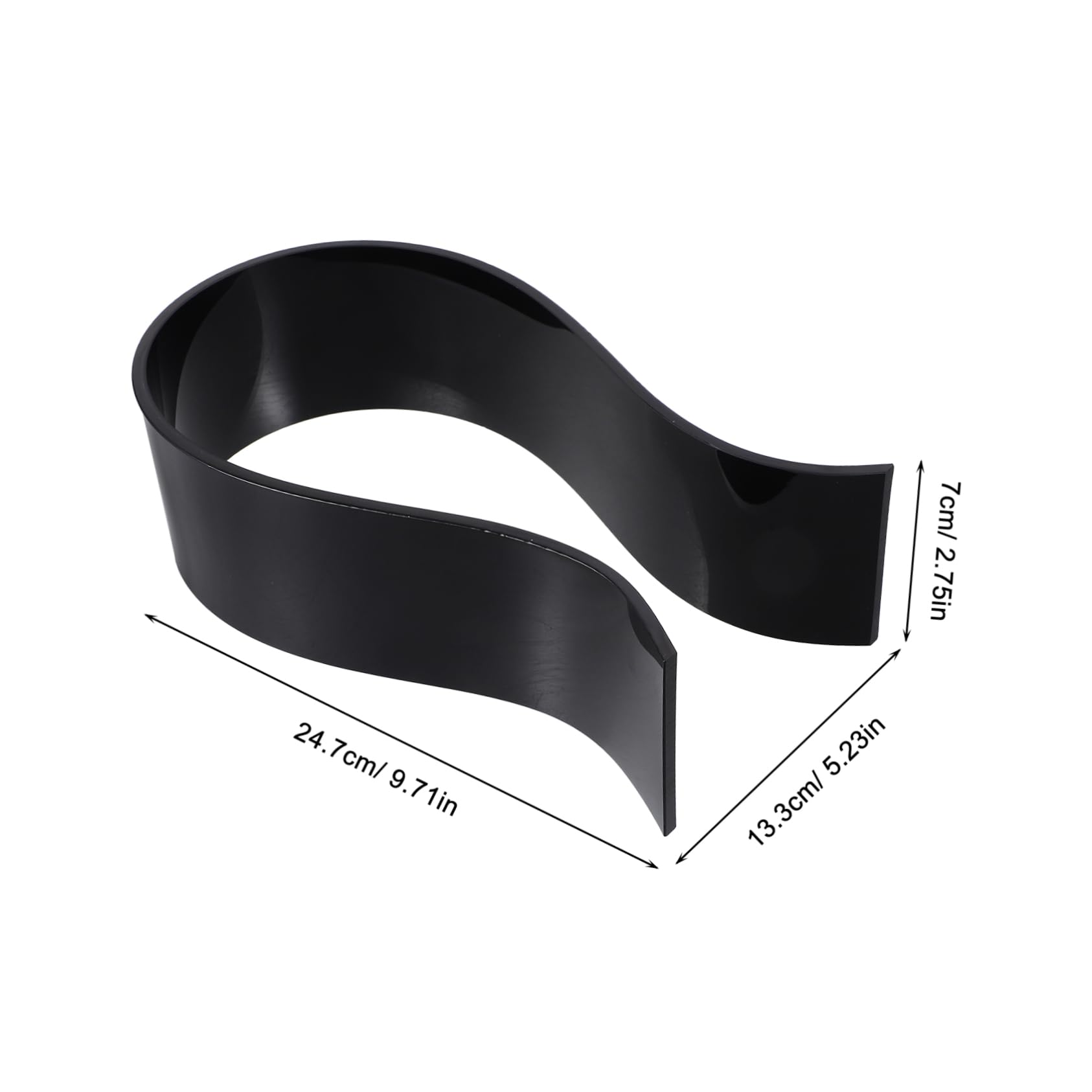 SHINEOFI 5piezas Soporte Para Auriculares Acrílico Organizador De Escritorio Para Almacenamiento De Headsets Soporte De Exhibición Para Gaming y Oficina
