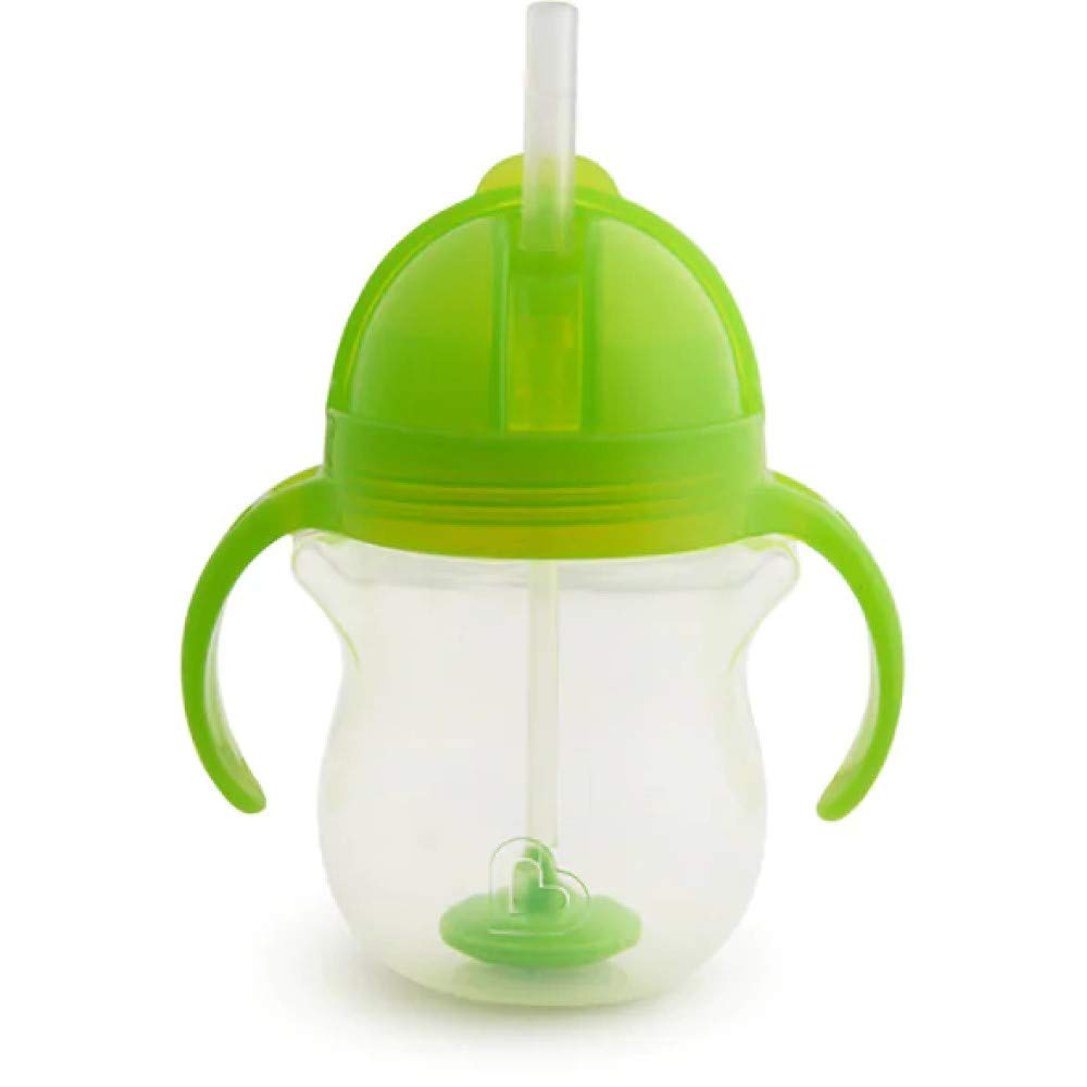 Munchkin Click Lock Taza de arrastre flexible con peso, los colores pueden variar 7 oz