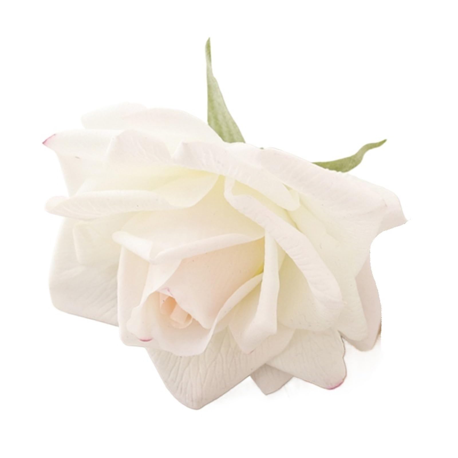Casetlong 4Pcs Artificial Flowers Wedding Bouquet Flower Home Party Event Decor Layout(Milk Pink Rose)