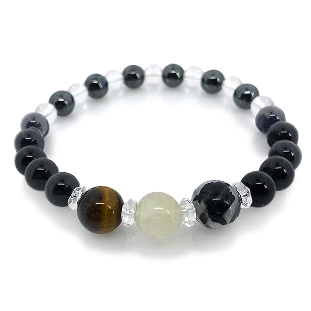 Amazon.co.jp: [EOOPLUS] 金運アップ3強ブレス ルチルクォーツ