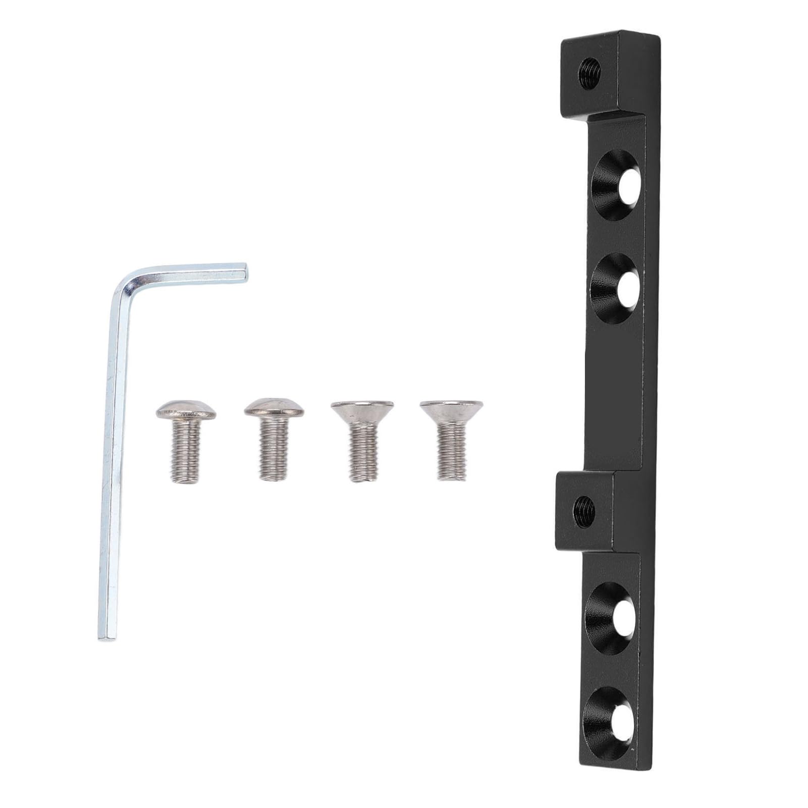 Base de montage de porte-bidon de vélo, supports de cage de position de vélo à double trou 107 x 12 x 8 mm, adaptateur de réglage de position de trou Base de montage de porte-bidon de vélo, supports de cage de position de vélo à double trou 107 x 12 x 8 mm, adaptateur de réglage de position de trou
