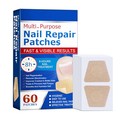 Parches Reparadores De Uñas, 60 Piezas Tratamiento Para h-ongos En Las Uñas Parches Reparadores De Uñas Parches Reparadores Restaura Uñas Sanas Restaura Uñas Dañadas