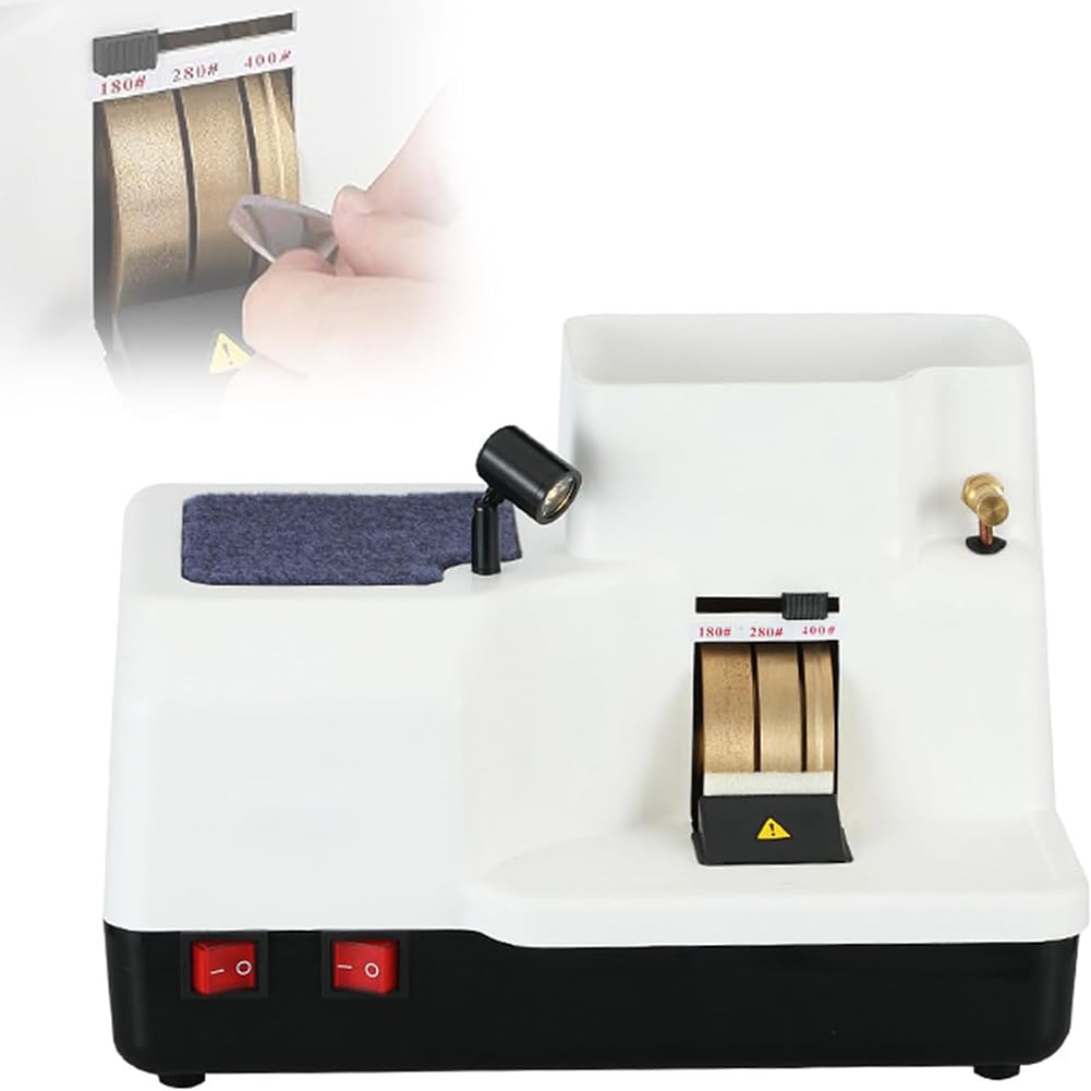 KK-GAL Optical Edge-Grinder, 120W Manual Optical Lens Edger, Eyeglasses Lens Grinder, Professional Optical Instrument, Eyeglasses Optical Hand