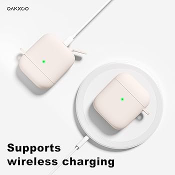 Amazon.com: Oakxco Airpods Case, Silicone Cover for 1st/2nd