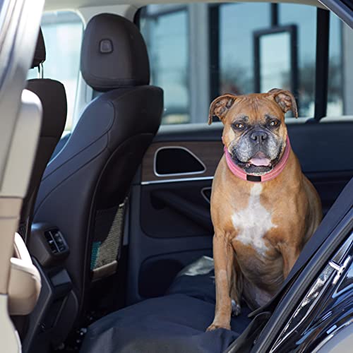Amazon Basics Auto-Rücksitzabdeckung für Hunde, 119 x 142 cm, Schwarz