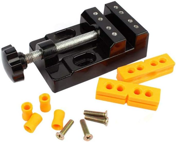 Product image of Mini Bench Vice Clamp Mini Flat Clamp Opening Parallel Table Vise for Watch Repairing Sculpture Craft Jewelry DIY Carving Tool