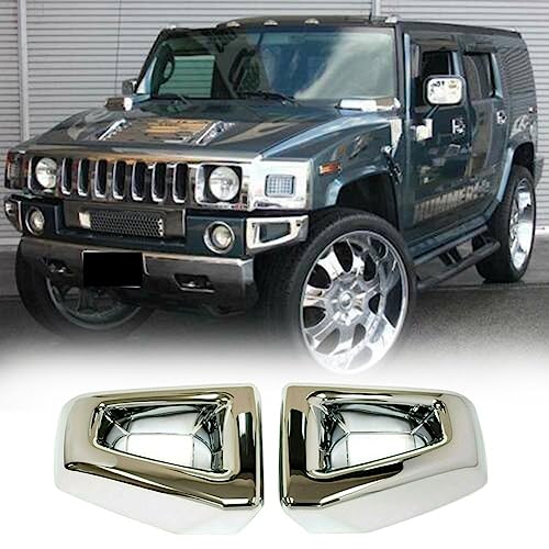 Calandre avant pour H2 SUV 2003-2009 grille d'aération noire - 4