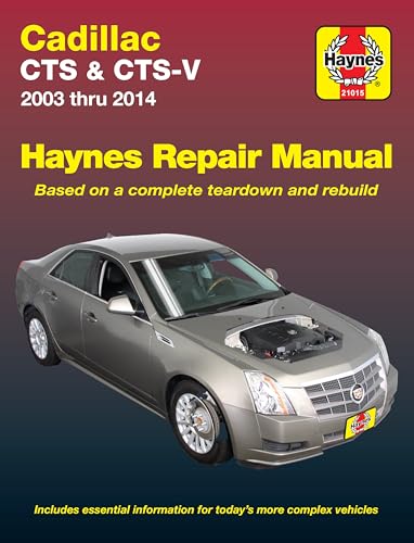 Cadillac CTS and CTS-V (03-14) Haynes Repair Manual (Does not