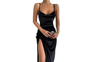 Women's Sexy Velvet Spaghetti Straps Drawstring Bodycon Party Club Dress