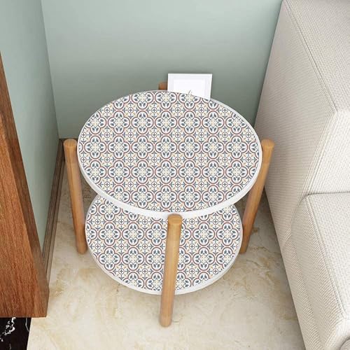 Image of Moroccan Tile Stickers | Waterproof Self Adhesive Peel & Stick Tile Decals for Kitchen Backsplash, Bathroom Wall, Floor, Furniture & Glass (4x4 Inch, Design 74)