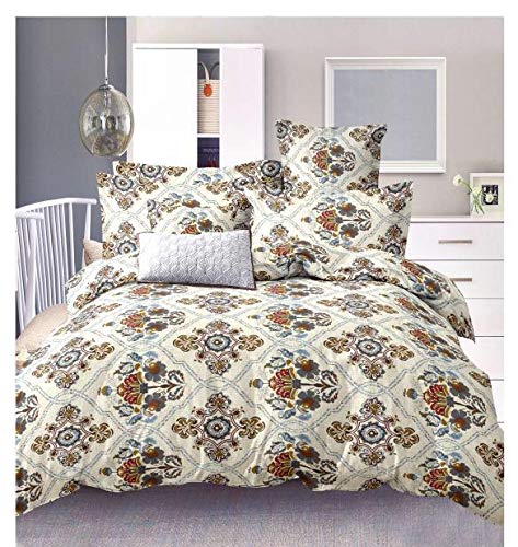 Royal Dyeing Dazzle Double Bedsheet with 2 Pillow Covers