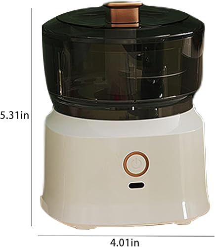 Miniatura 6 de Picadora eléctrica de ajos, mini procesador de alimentos portátil, triturador inalámbrico de verduras con carga USB, picadora de ajo para cebollas,