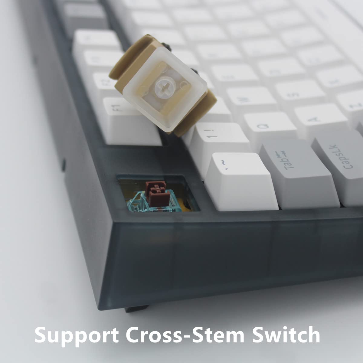 Amazon.co.jp: ZMX ESC かわいい猫のキーキャップ、DIYハンドメイド