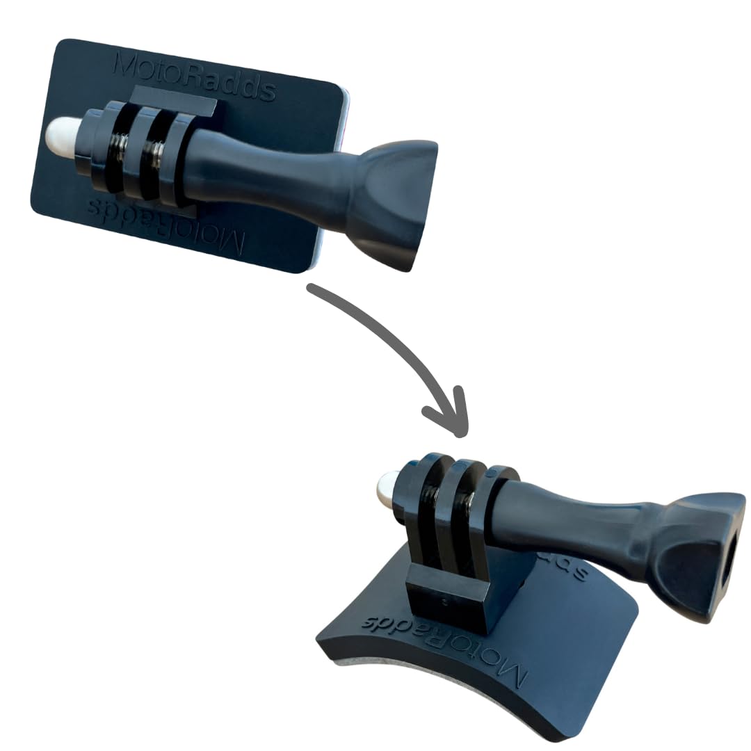 Motoraddsflexible Adhesive Action Camera Mount For Dashboards