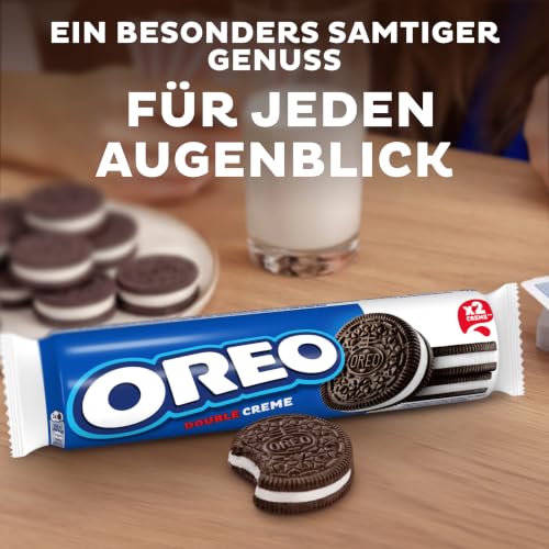 OREO Double Chocolate, Kekse mit Vanille-Crème-Füllung, 157 g (16er-Pack) – Ansicht 3