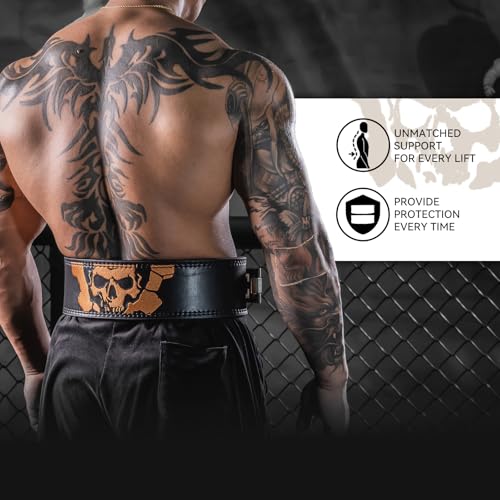 Image of Lever Lifting Belt for Man and Women, Weightlifting with Adjustable Heavy Duty Buckle, Professional Weight Lifting Belt