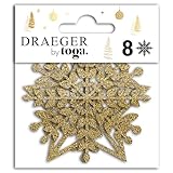 TOGA Schnittform, Gold, 6 cm, 5-teiliges Set