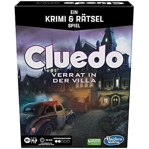 Cluedo Brettspiel Verrat in der Villa Cover