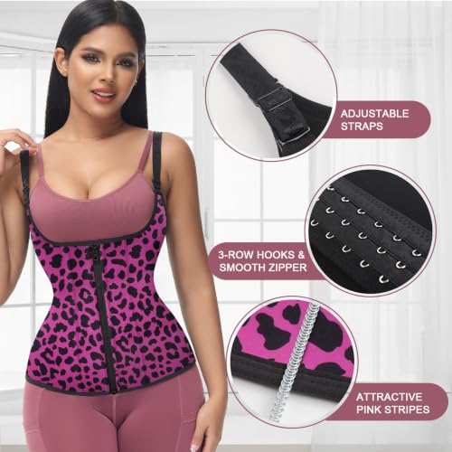 Image of YADIFEN Waist Trainer for Women Corset Body Shaper for Tummy Control Vest