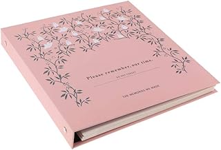 Homyl Álbum de fotos magnético autoadesivo, álbum de família, álbuns feitos à mão DIY com capacidade Álbum de Scrapbook Magnético adesivos de álbum de fotos para 3X5, 4X6, 5X7, 6X8 Fotos