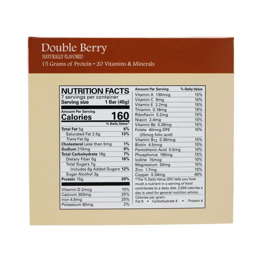 BariatricPal 15g Barritas de Proteína - Doble Berries miniatura 3