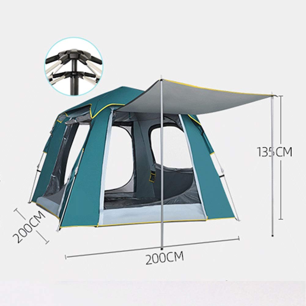 Toilettenzelt Pop Up Zelt, Outdoor-Zubehör, Camping, Verdickung, Ultraleicht, Automatisch, Schnell Zu Öffnen, Kompletter Satz Regenfester Outdoor-Campingausrüstung