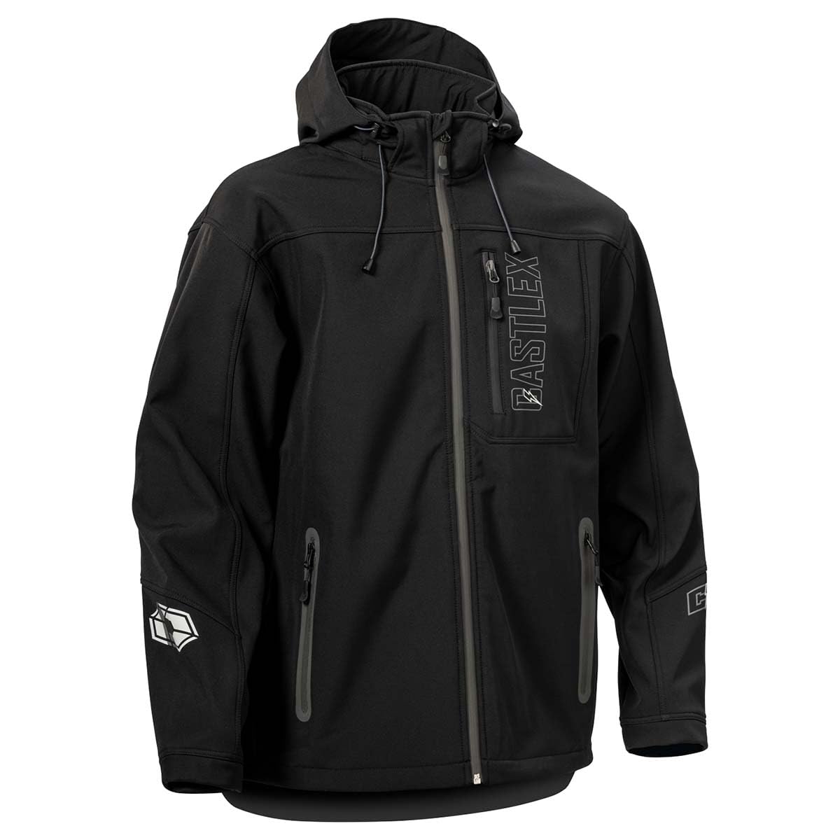 Castle X Men's Barrier G5 Tri-Lam Jacket (Black/Charcoal - X-Large)
